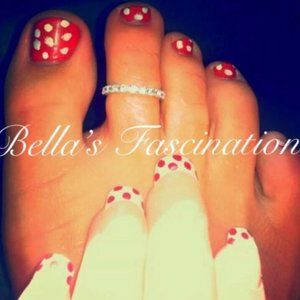 Crystal Silver Stretch Toe Ring PICK YOUR COLOR